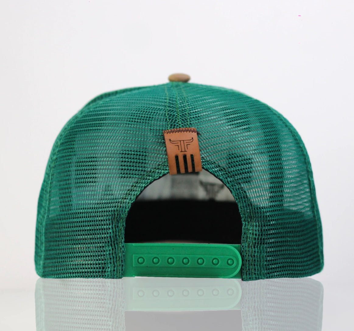 Farm Bulls Vintage Green/Beige