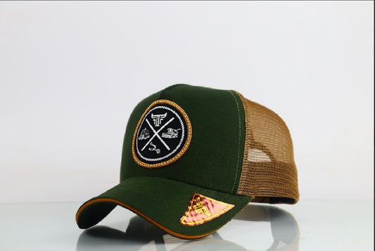 Farm Bulls Green/Gold Heritage Logo