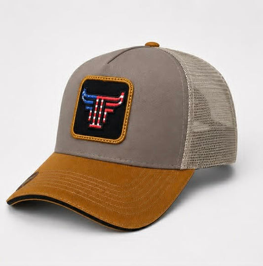 Farm Bulls Grey/Gold Americana